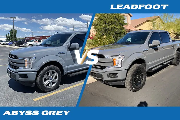 abyss grey vs. leadfoot