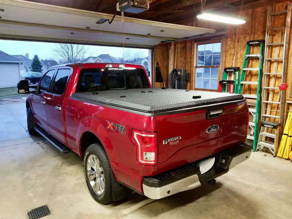 f150 with truck bed cover