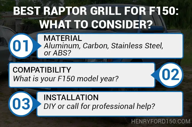 best raptor grill for f150 what to consider