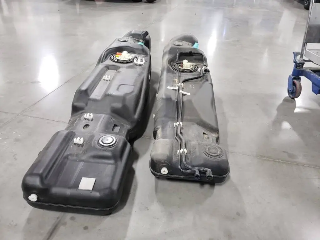 two f150 gas tank: 26 gallons and 36 gallons