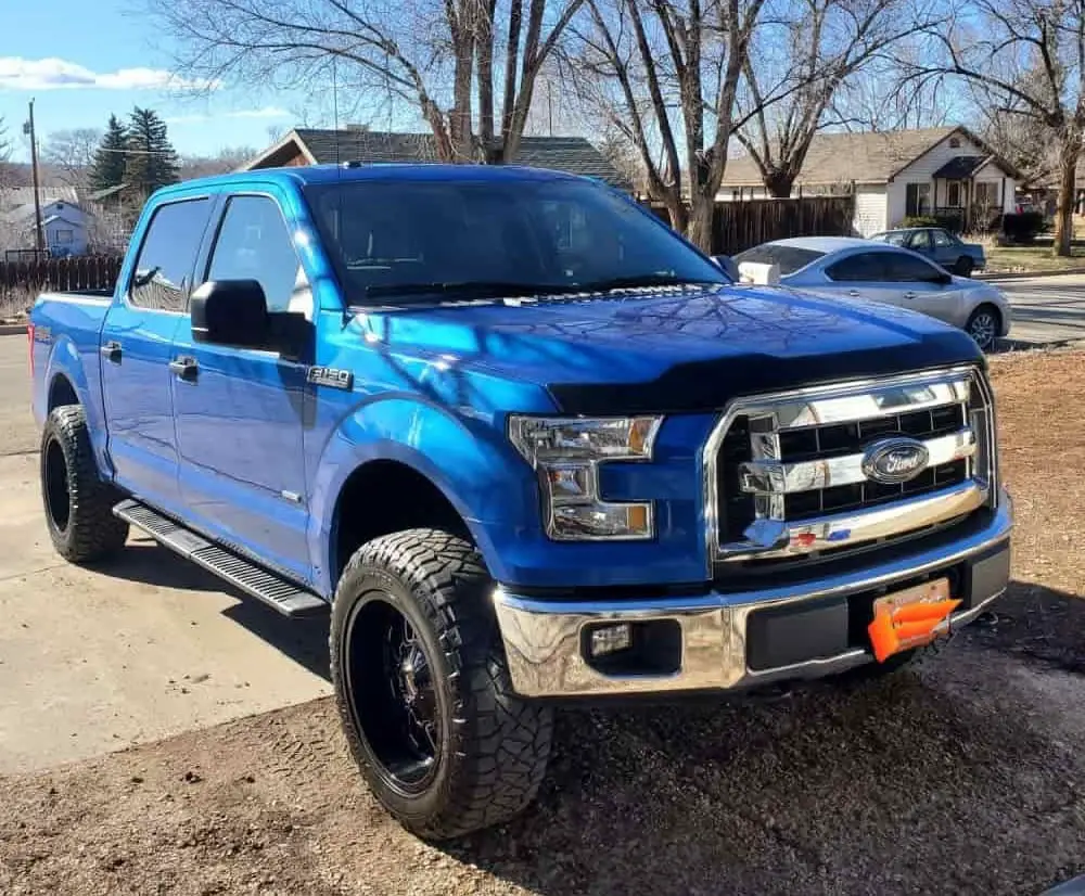 f150 with motofab leveling kit