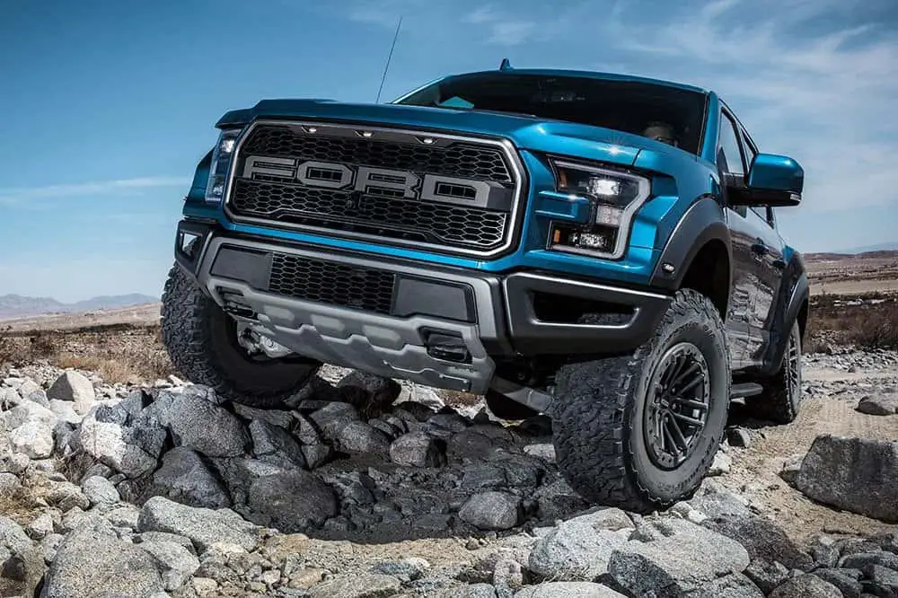 f150 on rocky surfaces