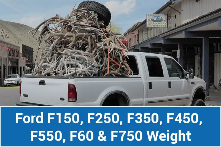f150 weight and other f-series trucks's weight
