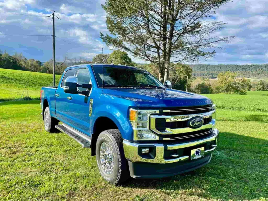 2024 F150 Atlas Blue Metallic Sunny Ernaline